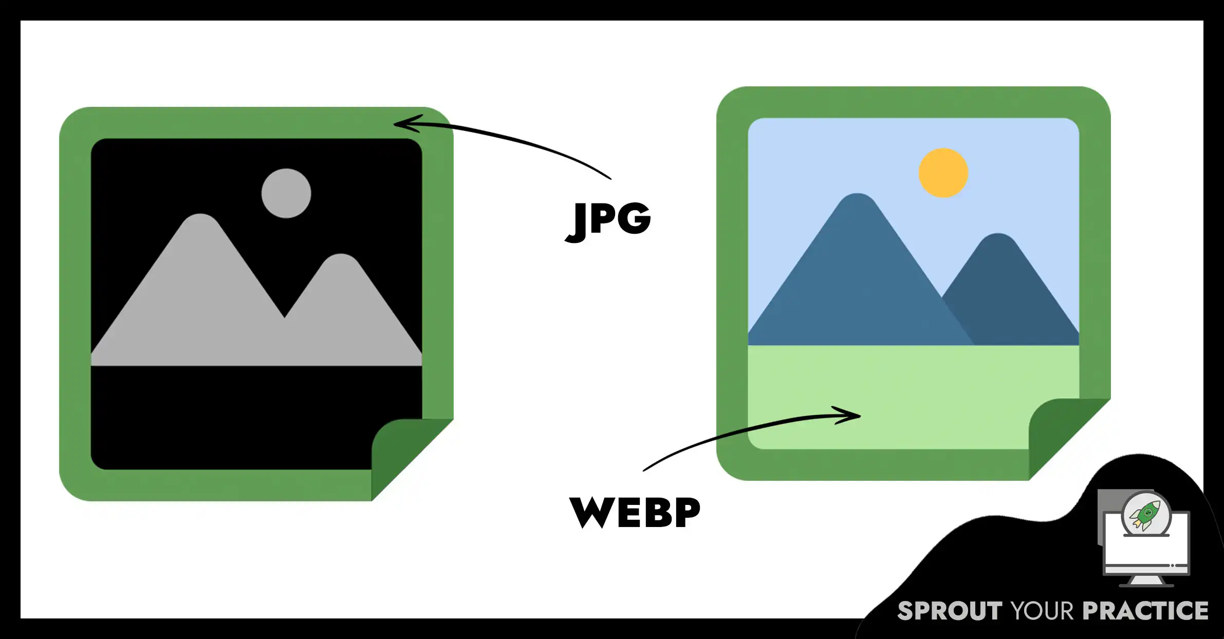 A futuristic representation of digital image transformation