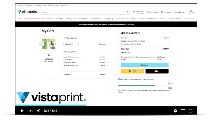 screenshot_of_vistaprint_brochure_ordering_page_showing_upload_and_print_options
